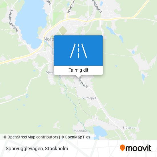 Sparvugglevägen karta