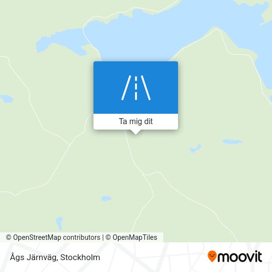 Ågs Järnväg karta