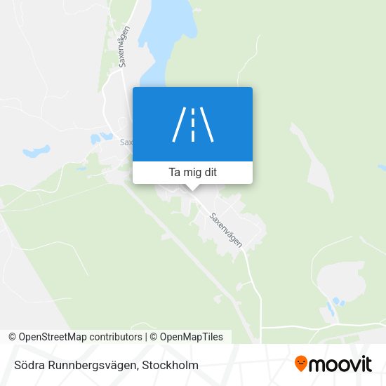 Södra Runnbergsvägen karta