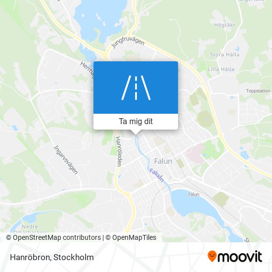 Hanröbron karta