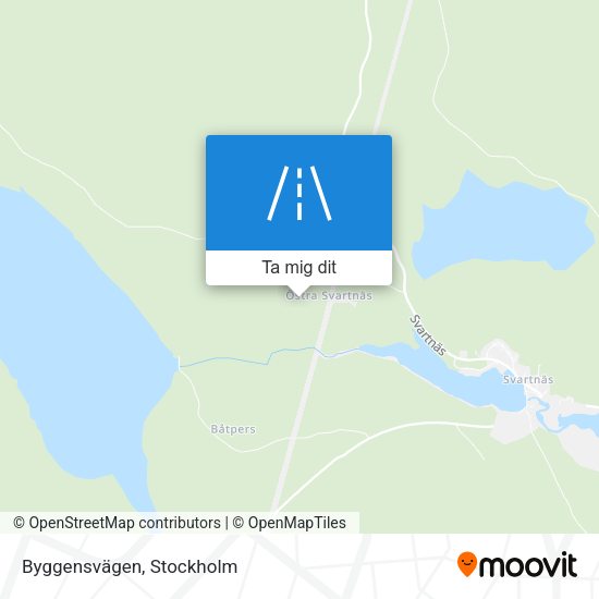 Byggensvägen karta