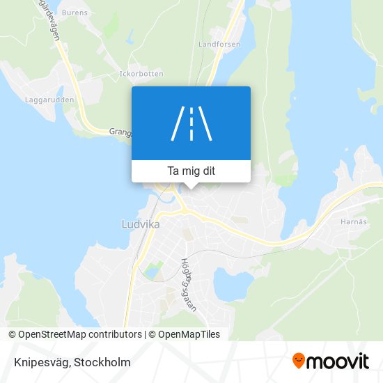 Knipesväg karta