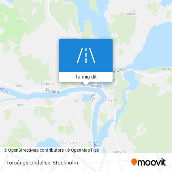 Torsångsrondellen karta