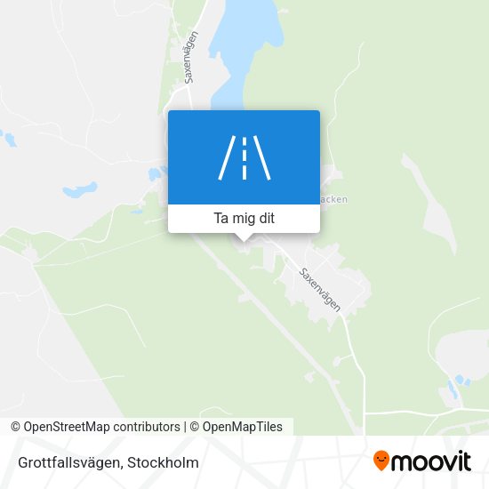 Grottfallsvägen karta