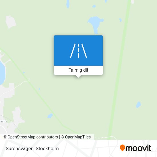 Surensvägen karta