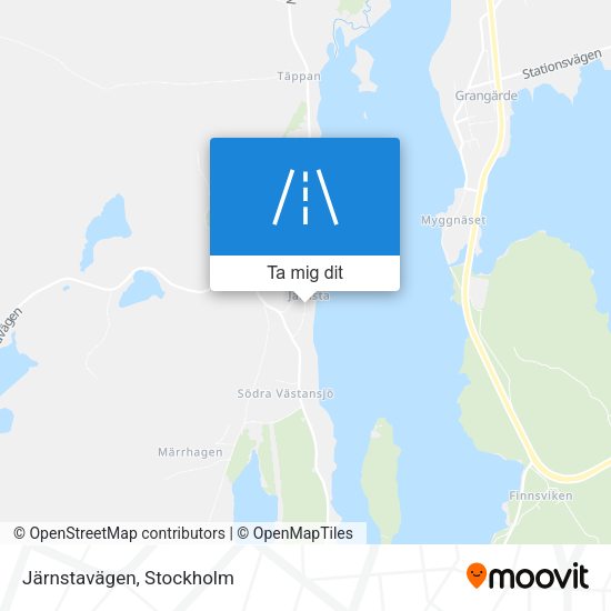 Järnstavägen karta
