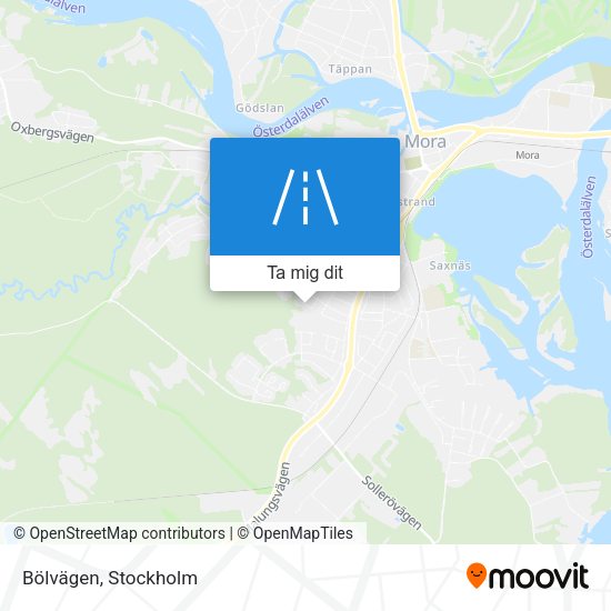 Bölvägen karta