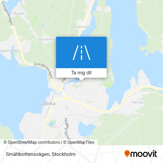 Smältbottensvägen karta