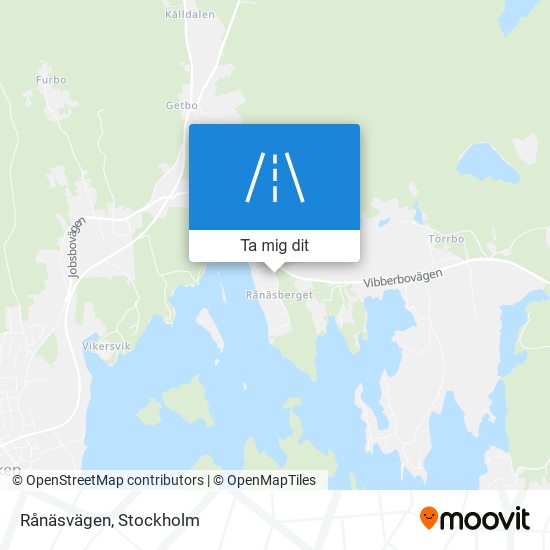 Rånäsvägen karta