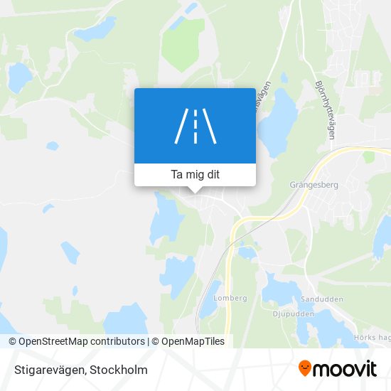 Stigarevägen karta