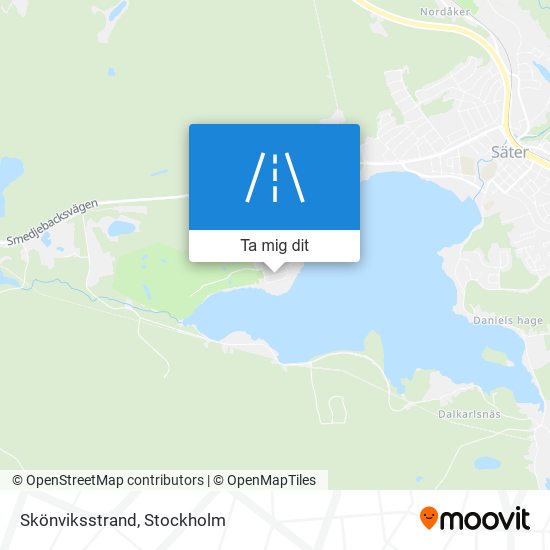 Skönviksstrand karta