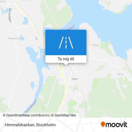 Himmelsbacken karta