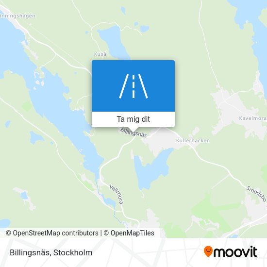 Billingsnäs karta