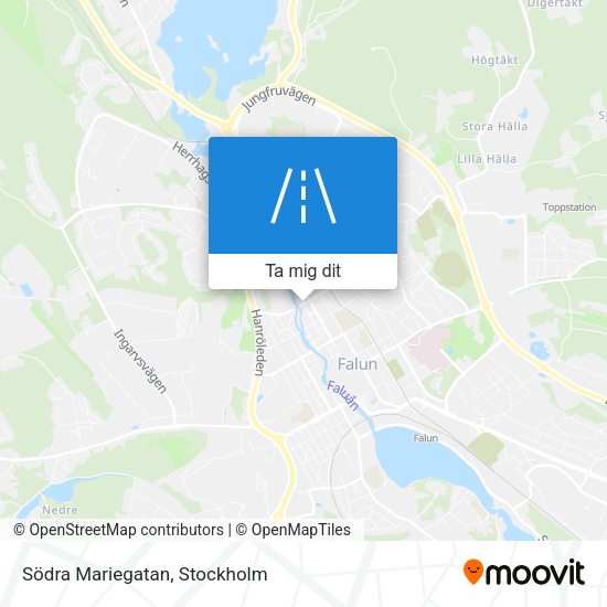 Södra Mariegatan karta