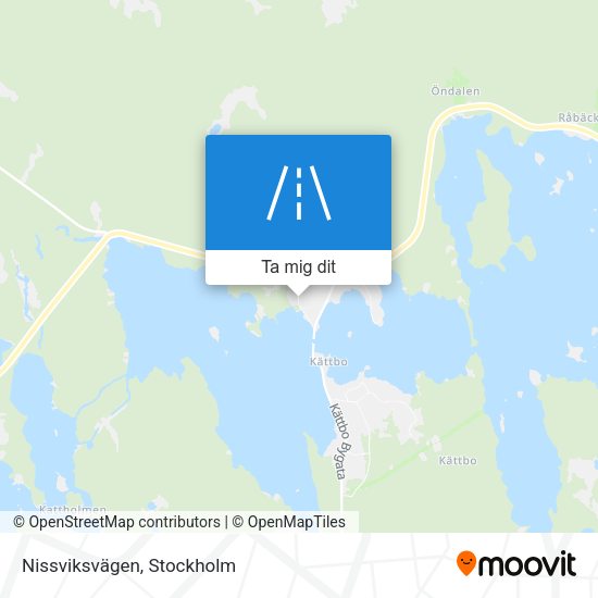 Nissviksvägen karta