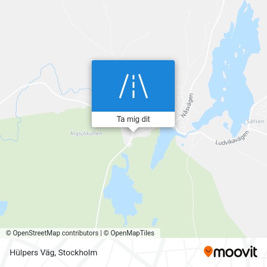 Hülpers Väg karta