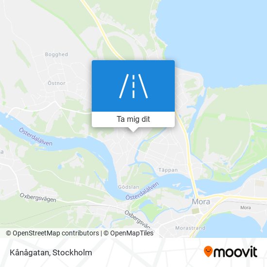 Kånågatan karta