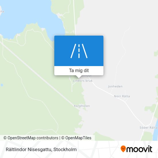 Rältlindor Nisesgattu karta