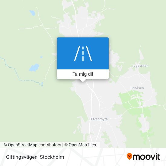 Giftingsvägen karta