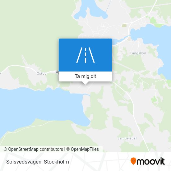 Solsvedsvägen karta
