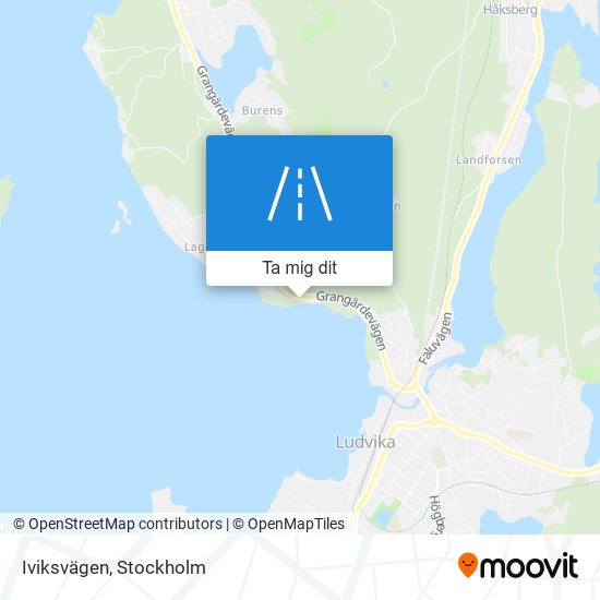 Iviksvägen karta