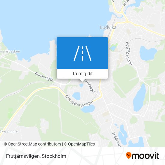 Frutjärnsvägen karta