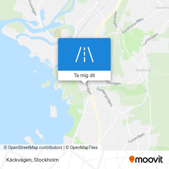 Käckvägen karta