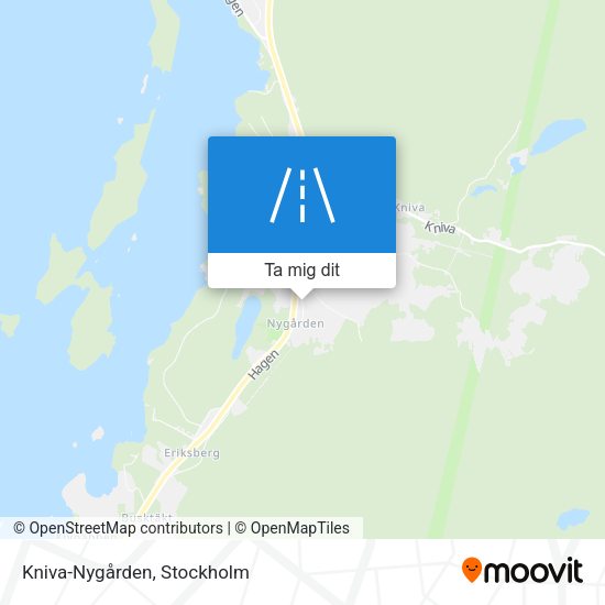 Kniva-Nygården karta