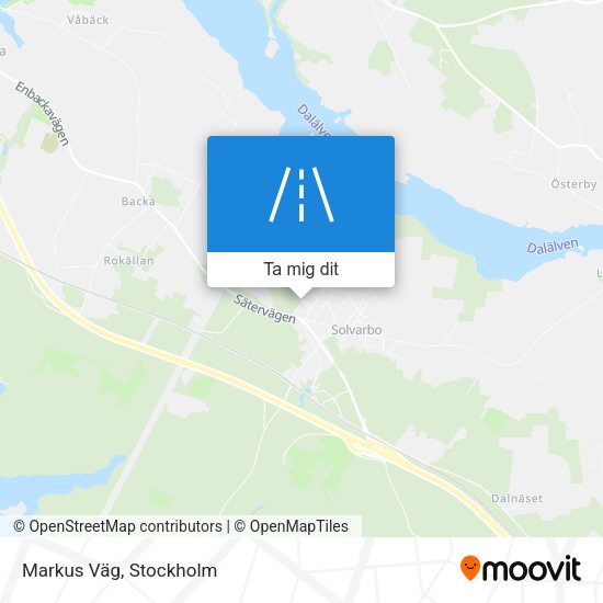Markus Väg karta