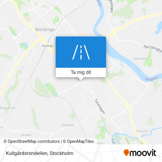 Kullgårdsrondellen karta