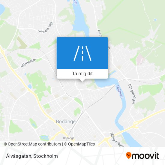 Älvåsgatan karta