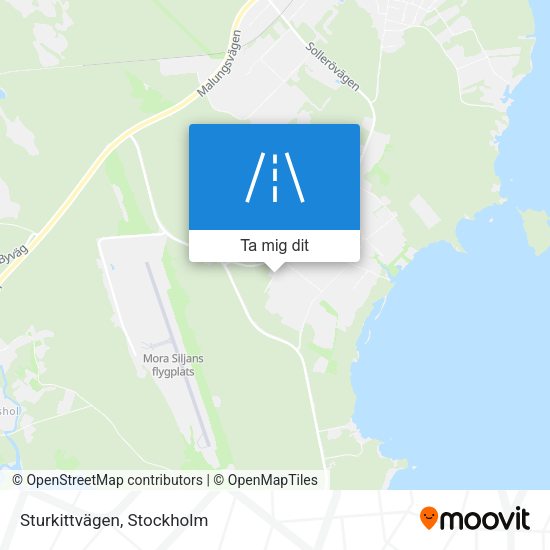 Sturkittvägen karta