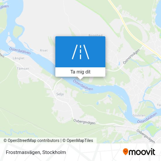 Frostmasvägen karta