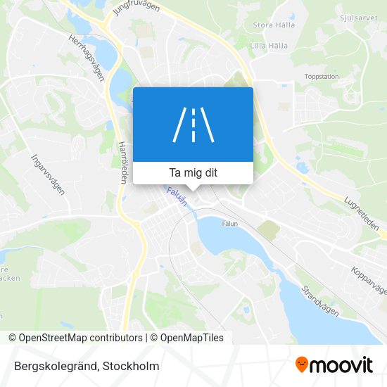 Bergskolegränd karta