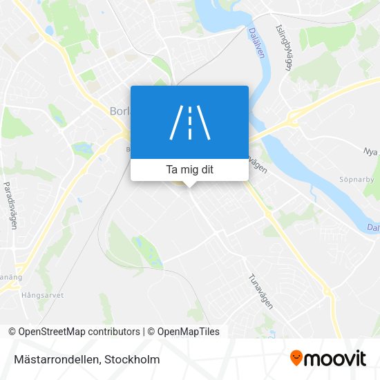 Mästarrondellen karta