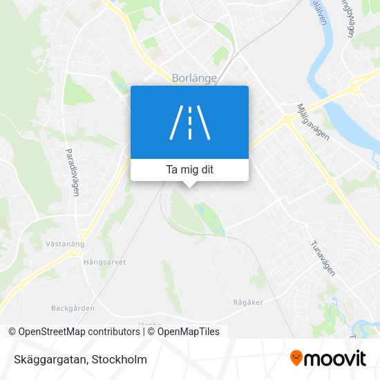 Skäggargatan karta