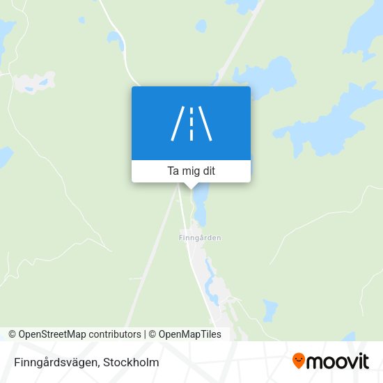 Finngårdsvägen karta