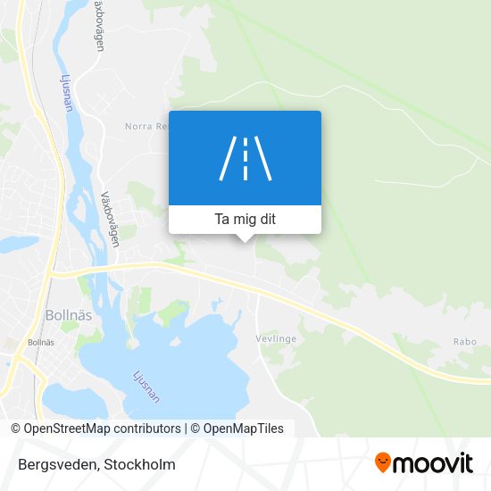 Bergsveden karta
