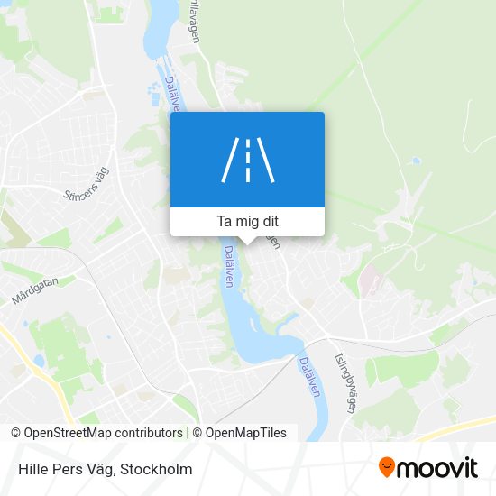 Hille Pers Väg karta