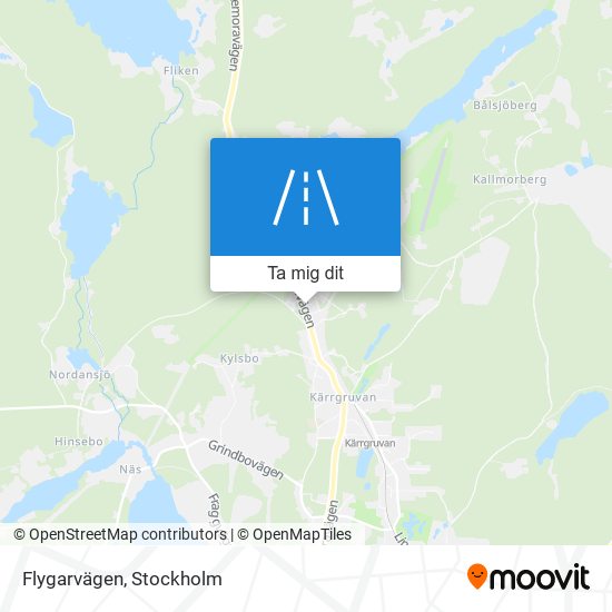 Flygarvägen karta