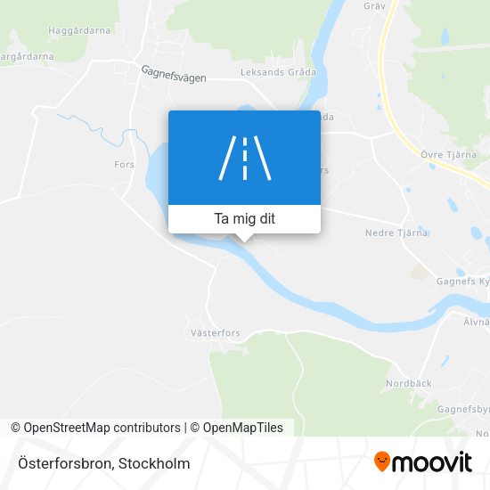 Österforsbron karta
