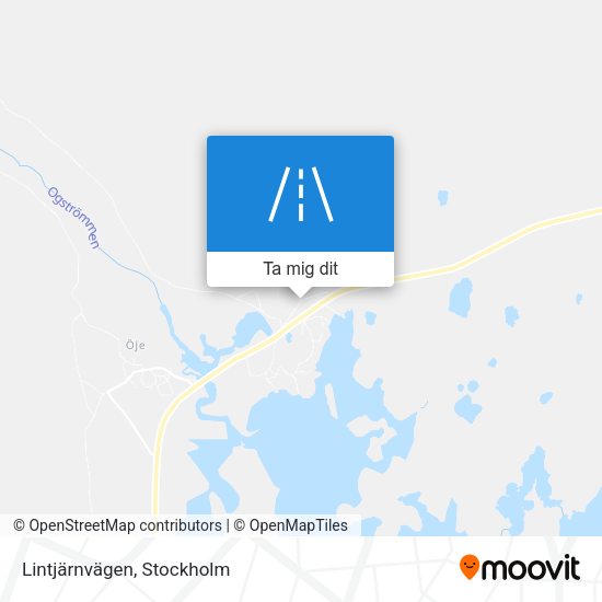 Lintjärnvägen karta