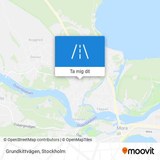 Grundkittvägen karta