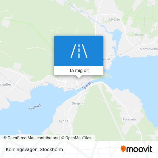 Kolningsvägen karta