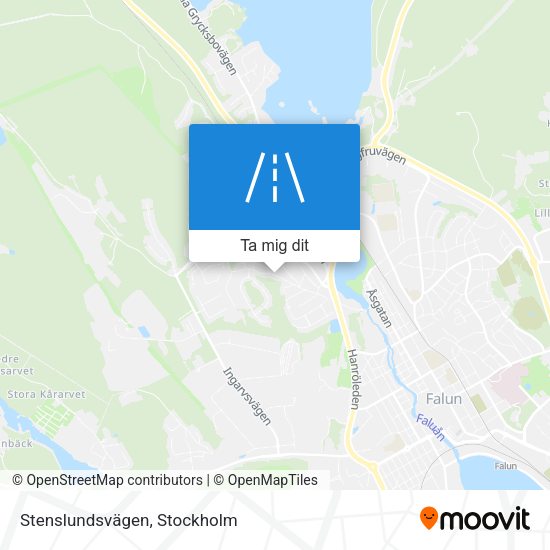 Stenslundsvägen karta