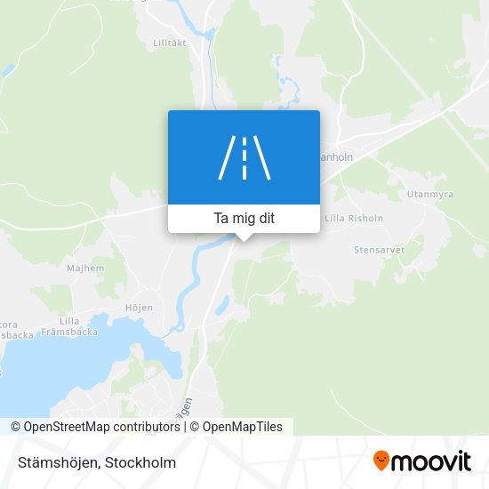 Stämshöjen karta