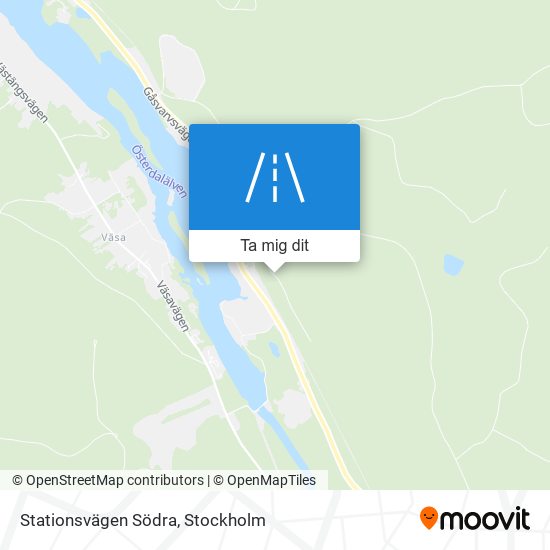 Stationsvägen Södra karta