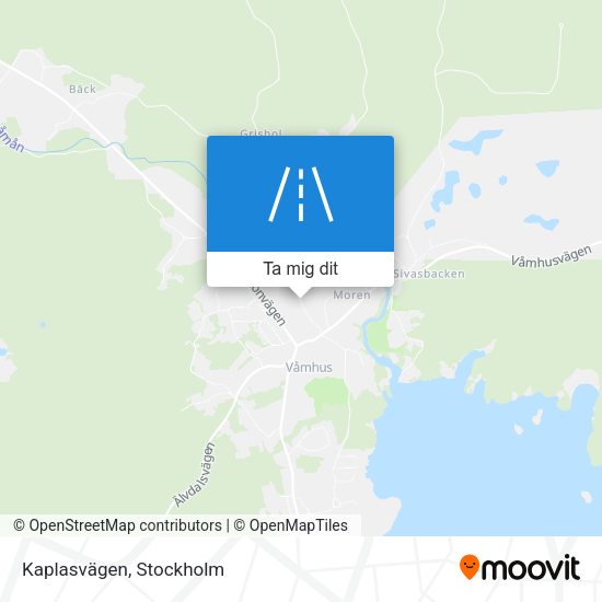 Kaplasvägen karta