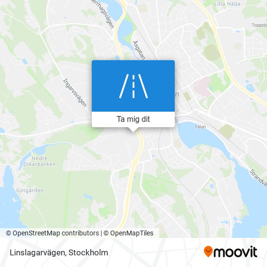 Linslagarvägen karta