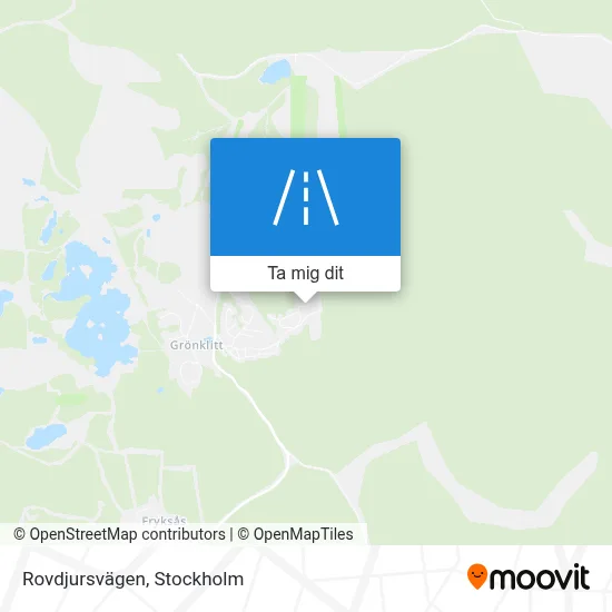 Rovdjursvägen karta